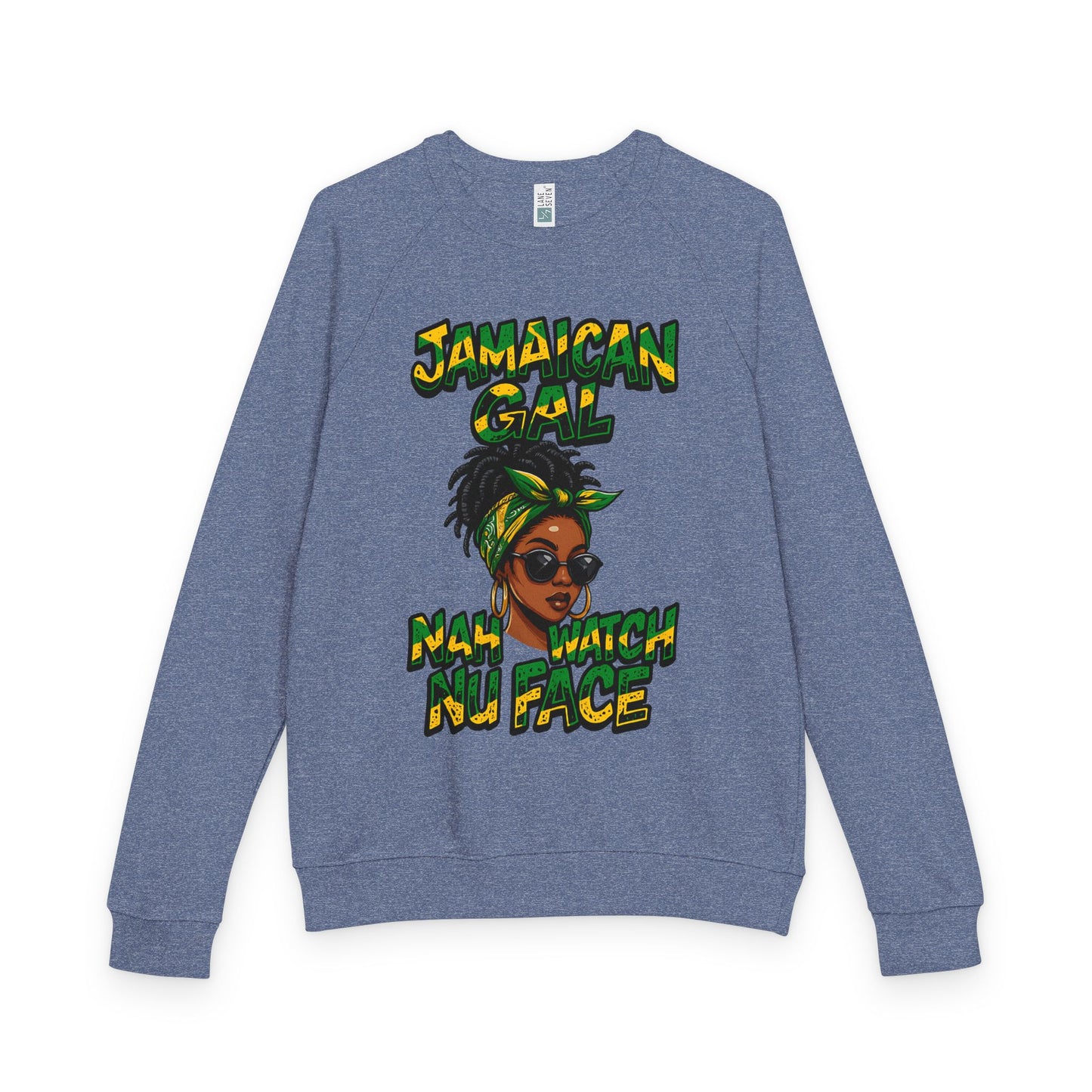 "Nah Watch Nu Face" Terry Crewneck Sweats
