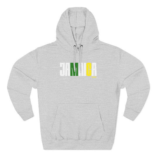 Fleece Hoodie - Jamaica 1962 Flag Colors