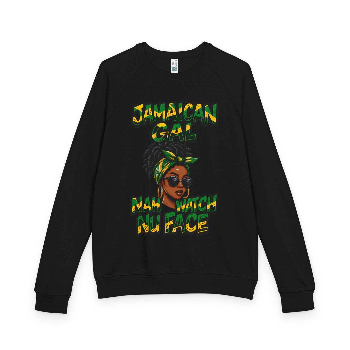 "Nah Watch Nu Face" Terry Crewneck Sweats