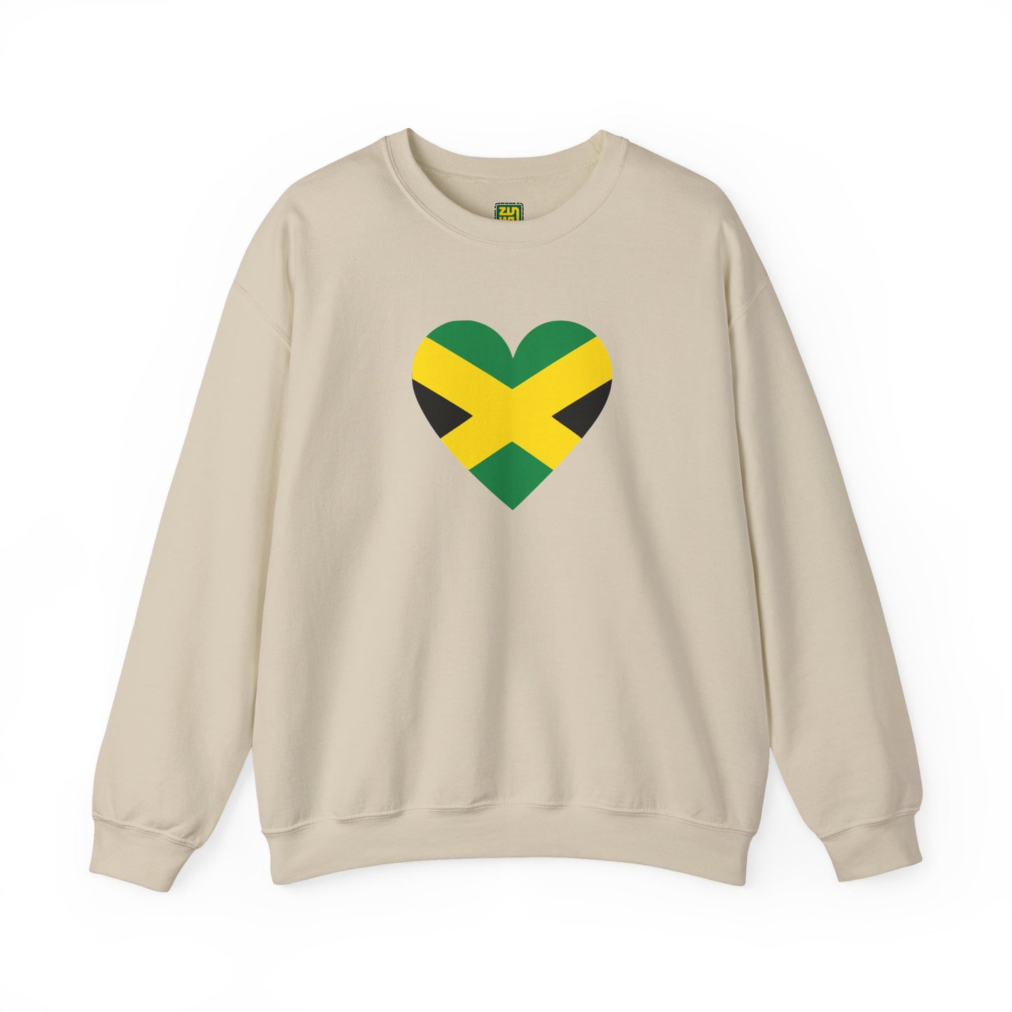 Jamaican Heart Sweatshirt