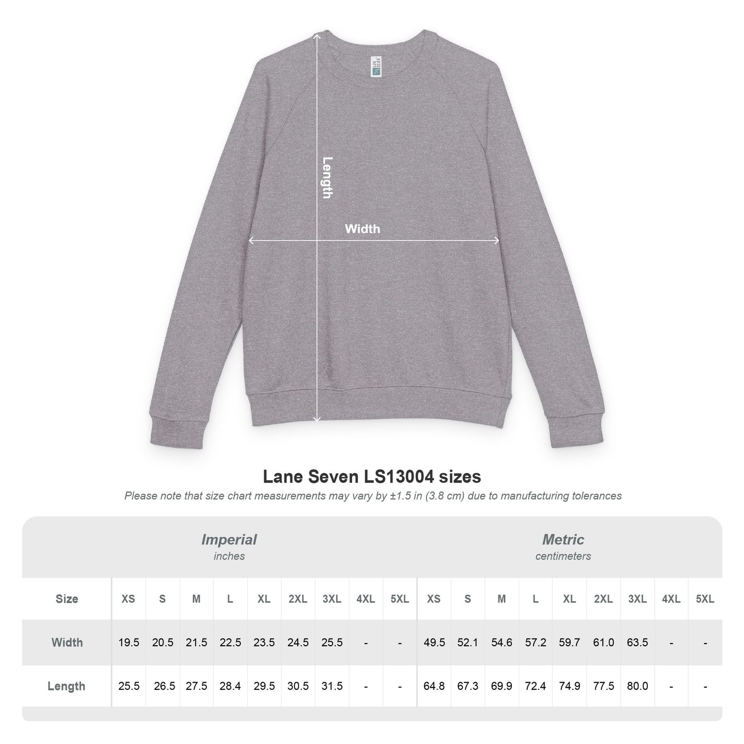 "Nah Watch Nu Face" Terry Crewneck Sweats