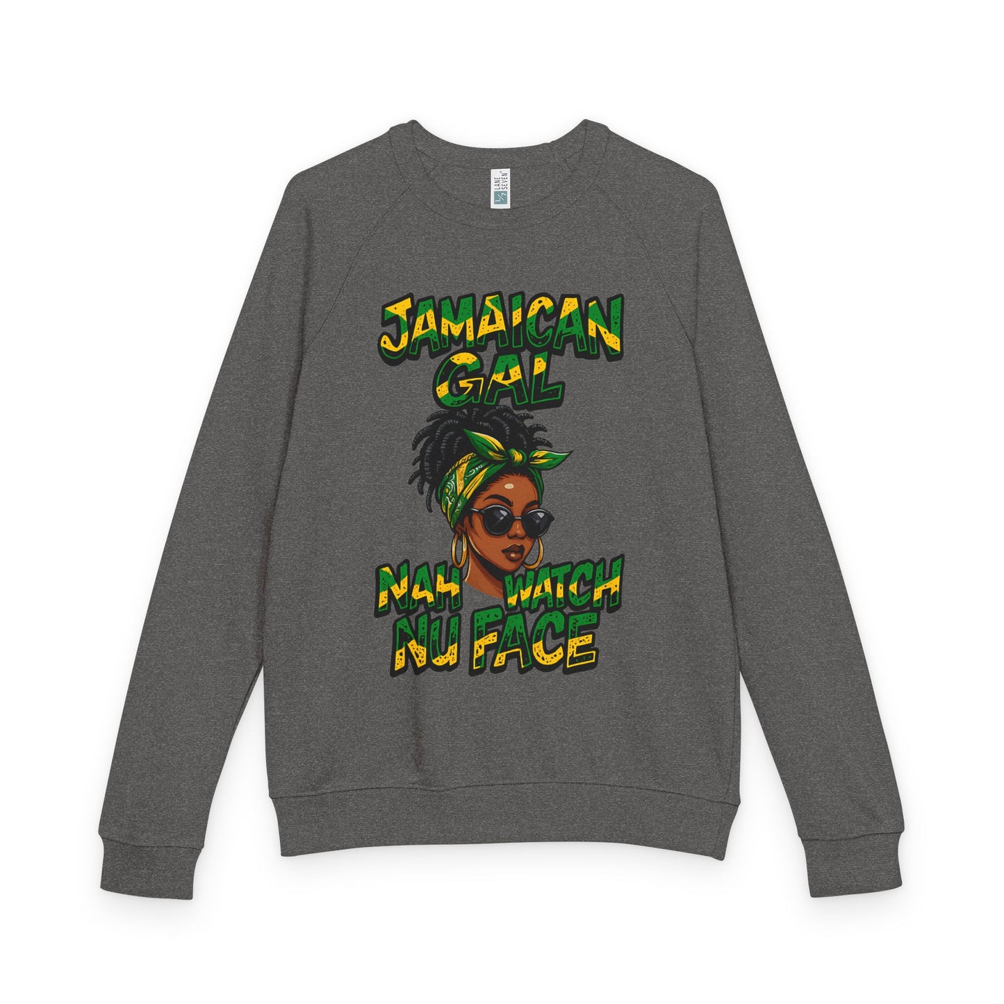 "Nah Watch Nu Face" Terry Crewneck Sweats