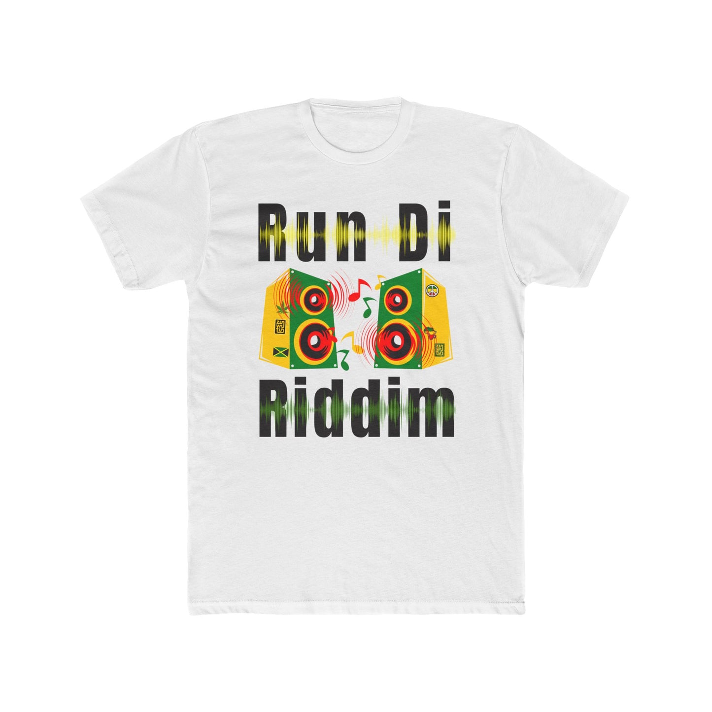 Caribbean Vibes Tee - Run Di Riddim Inspired Tee