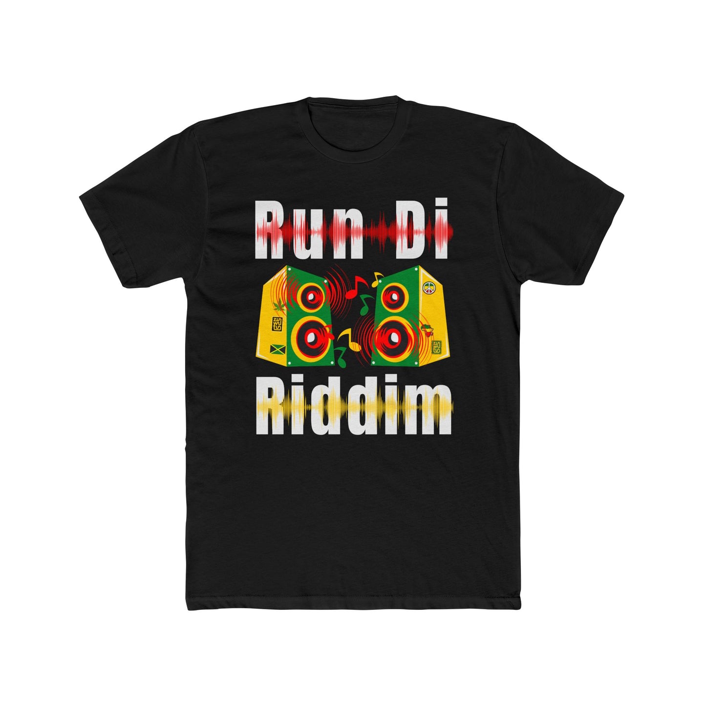 Caribbean Vibes Tee - Run Di Riddim Inspired Tee