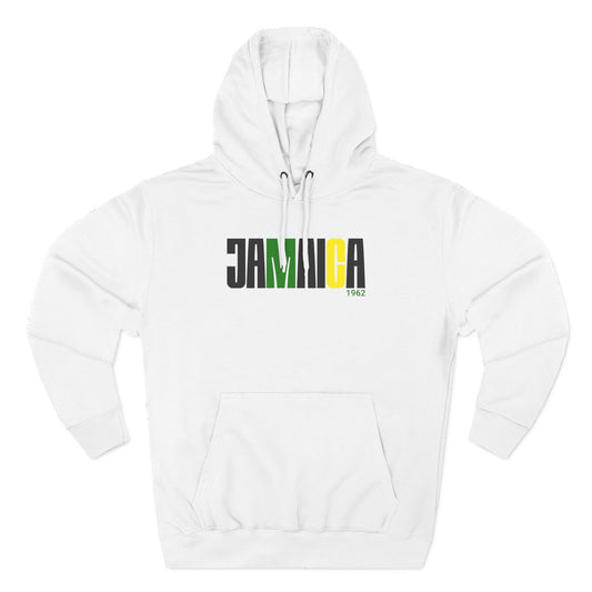 Fleece Hoodie - Jamaica 1962 Flag Colors