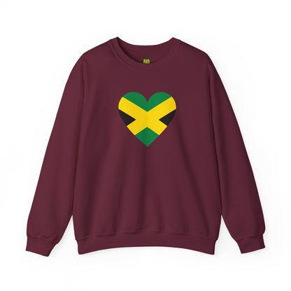 Jamaican Heart Sweatshirt