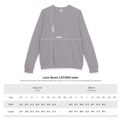 "Nah Watch Nu Face" Terry Crewneck Sweats