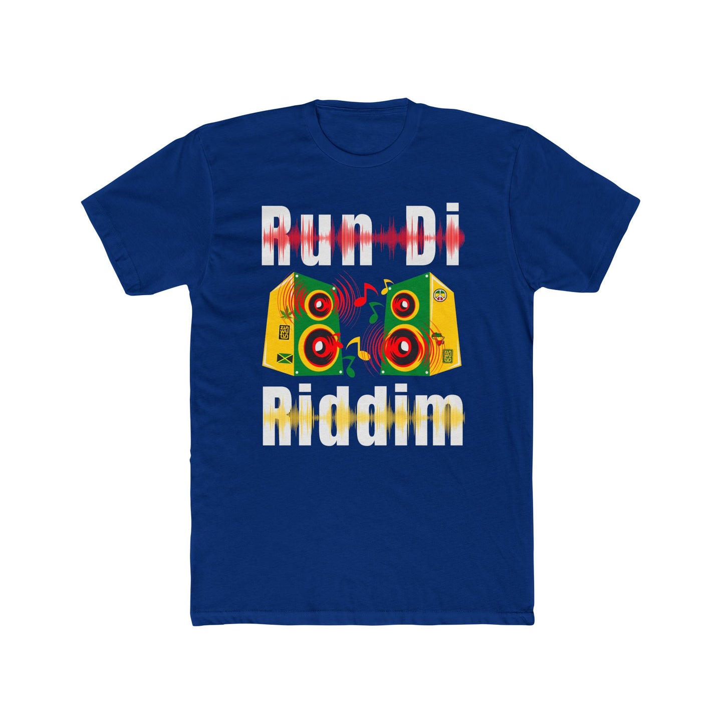Caribbean Vibes Tee - Run Di Riddim Inspired Tee