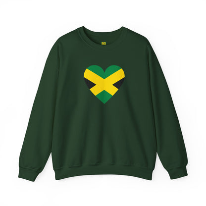 Jamaican Heart Sweatshirt