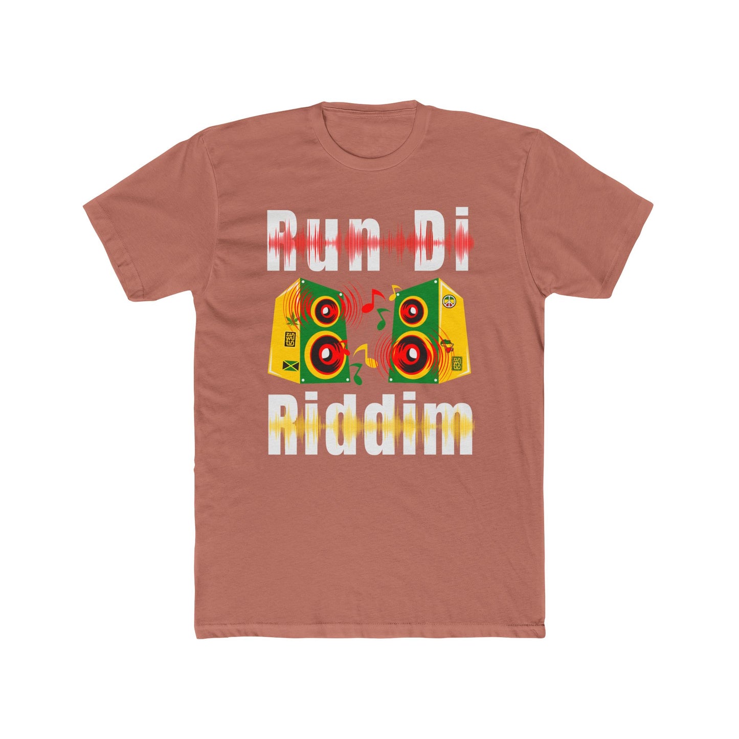 Caribbean Vibes Tee - Run Di Riddim Inspired Tee